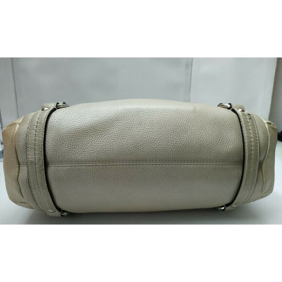 Coach Alexandra Ivory Leather Convertible Zipper Closure Crossbody Shoulder Bag - Picture 7 of 12